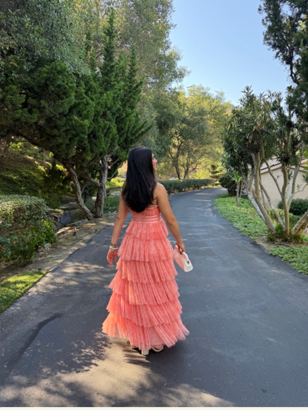 Hutch The Monaco Gown in Peach